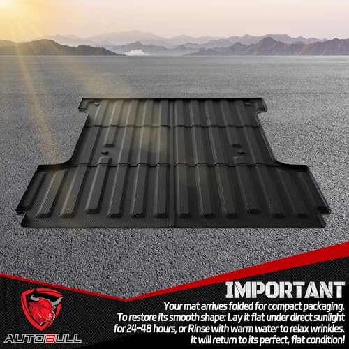 Truck Bed Mat Bed Liner (5.5ft,67.1in) Fit for Ford F-150 2015-2023| F150 Lightning 2022-2023, Not Fit Drop-in Liner - style: 4)2015-2025 |Ford F-150 Bed Mat (5.5FT, 67.1" Bed)