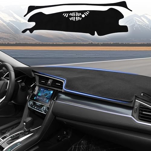 YYCKE Dash Cover Mat Custom Accessories Dashboard Pad Fit for Kia Sportage NQ5 2023 2024 2025 Accessories Dashboard Pad Carpet Protector - size: Kia Sportage NQ5 2023-2025