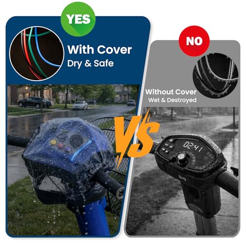 Control Panel Cover Fit for 4-Wheel Mobility Scooter, Protective Cover for Elderly Electric Power Wheelchair, Dust, Dirt, Rain & Sun Protection Accessories - color: Navy Blue