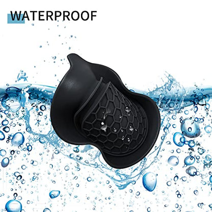 Car Cup Coaster Universal Automotive Waterproof Non-Slip Cup Holders Sift-Proof Spill Holder Car Interior Accessories 2 Pack Black