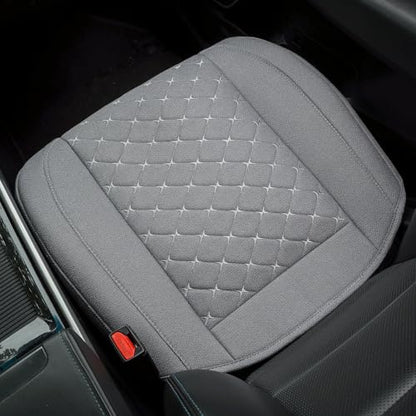 Suninbox Car Seat Cover,Bottom Car Seat Covers,Front Seat Only, Cloth Fabric Wrap Around The Bottom,Breathable Car Seat Protector Fits 95% of Vehicles 1 Piece,Gray - color: allgray
