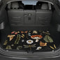 Universal Car Trunk Mat 29" x 39", Mushroom and Leaves All Weather Trunk Protection Cargo Liner, Durable Cargo Mat Rear Trunk Liner, Stylish Vehicle Interior Accessories Suitable for Most Car Models - color: Mushroom Leaves