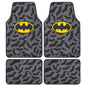 Batman Carpet Car Floor Mats, DC Comics Design, for Car, Truck, SUV - Comfortable, No Slip Nib Backing, Unique Full Print, Protects Car Floor - style: Vehicle Floor Mat