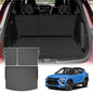 AOMSAZTO Cargo Liner and Backrest Mat for Chevy Trailblazer 2021-2026 (Only Fit Cargo in Upper Deck Position) - Custom Fit All Weather Car Trunk Mat for Chevrolet Trailblazer FWD & AWD - size: Trailblazer 2021-2026