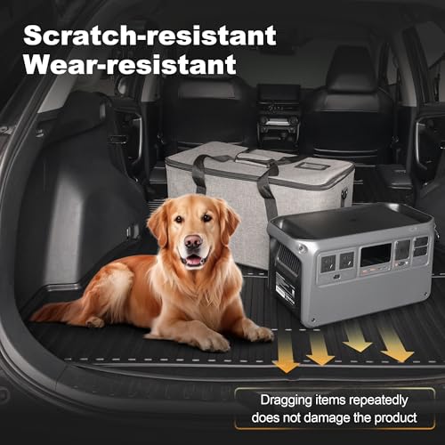 2026 Passport Trunk Mat for Honda Passport - AOMSAZTO All Weather TPE Custom Fit Cargo Mat Cargo Liner Heavy Duty Anti-Slip Cargo Tray, Black - size: 2026 Passport Cargo Mat