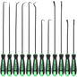 12-Piece Pick and Hook Tools Set, Pick Tool Set Car Auto Oil Seal/O-Ring Seal Gasket Pick Hooks Puller Remove, Long and Mini Pick Tool Set