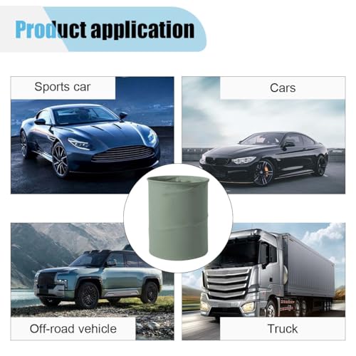 Collapsible Trash Can Car Garbage Bag - Leather Pop-up Car Trash Bin with Elastic Band - Hanging Foldable Garbage Can Vehicle Waste Basket Bin - Double-Layer Washable Bag for Cars Camping (Grey)