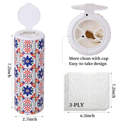 Modern Car Tissues Cylinder 4 Packs (4 Canisters/200 Tissues) - Plastic, Ct-3 - color: Ct-3