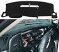 Dash Cover Custom Fit for Chevy Chevrolet Silverado 1500 LT/WT 2007-2013 2500 HD / 3500 HD/GMC Sierra 2007-2013 .Dashboard Cover Mat Pad Carpet (08-13, Black) Y74 - color: 08-13 Black