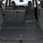 Cargo Mat with Backrest Mats for 2018-2024 BMW X3, All-Weather TPE Cargo Liner Trunk Mat Seat Back Covers for BMW X3 Accessories (Not fit X3 30e)