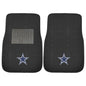 FANMATS NFL Unisex-Adult 2-Piece Embroidered Team Logo Car Mat Set - color: Black