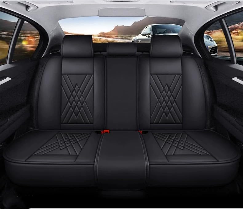 Custom Car Seat Covers for Fit Mercedes-Benz A B C CLA CLS CLK GLE GLS GLA GLK GL ML G S GLC SL CL SLC R SLK etc...Easy to Install car Cover (Rear Seats) - color: Rear seats