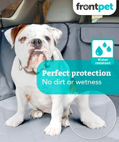 SUV Cargo Liner for Dogs - Water-Resistant Pet Trunk Cargo Cover Mat for SUVs and Sedans with Bumper Flap Protector, Trunk Cover, Non-Slip Liner, (35" X 40") Upgraded 2025 - color: Grey