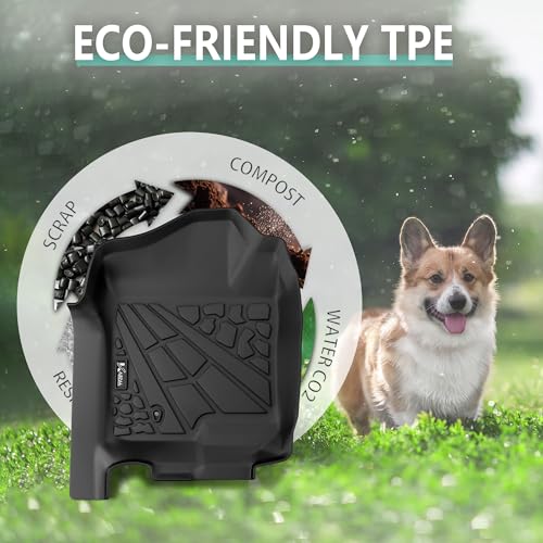 KARPAL Floor Mats for 2007-2014 Chevy Tahoe/Suburban/GMC Yukon/Yukon XL/Denali (No Hybrid Models), All-Weather TPE Custom Fit Floor Liners Car Accessories - style: 2007-2014 | For Chevy Tahoe| 1st & 2nd Row