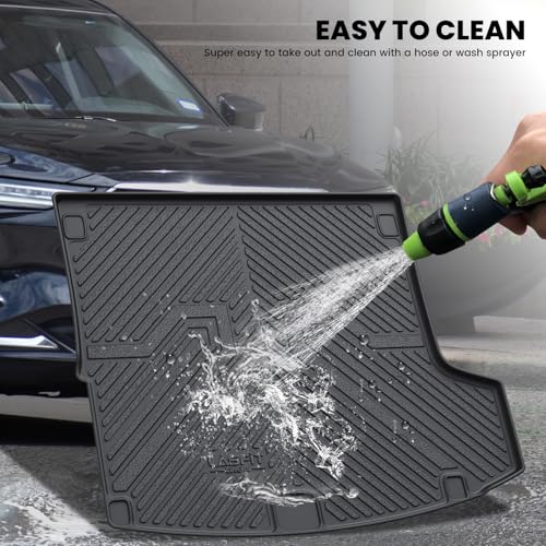 LASFIT Cargo Liner for Acura RDX 2019-2026 Cargo Mat All Weather TPE Trunk Floor Mat Custom Fit for Acura RDX Cargo Tray Non-Slip Rear Trunk Liner, Black - size: 2019-2026 | For Acura Rdx | Cargo Mat