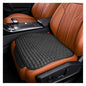 Car Front Seat Cover, Comfortable Linen Automotive Seat Pad with Storage Pocket, Anti-Slip Breathable Vehicle Seats Protection Mat, Universal Car Interior Seats Pad for SUV, Truck (Black-S) - size: Black-S