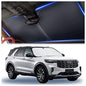 300T Thickened Automotive Glass Sunshade and Comes with Storage Bag,Keep Car Interior Cool,Universal Windshield Sun Shade Fit for Cars,Trucks,SUVs (L: 57.08 * 31.5 inch) - color: L(57.08 × 31.5 inch)