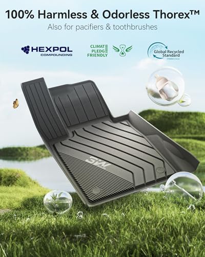 3W Floor Mats & Cargo Liner Fit for BMW 5 Series G30 2017-2023 All Weather TPE Floor Liner Custom Fit for BMW G30 5 Series 520i 530i 535i 540i 540d 550i Full Set Car Accessories (Not for GT & 530e) - style: 6) 5 Series 2017-2023 | Full Set