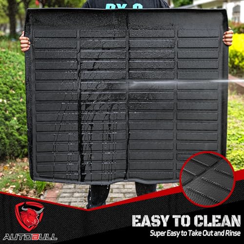 Cargo Liner Compatible with 2017-2024 Cadillac XT5 Cargo Mat，All Weather Protection Trunk Liner Rear Trunk mat，Black - style: 21)Cadillac XT5 2017-2024
