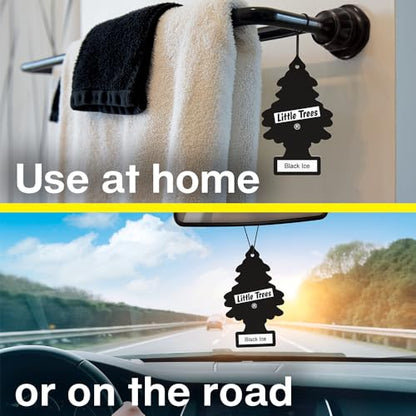 LITTLE TREES Car Air Freshener | Hanging Tree Provides Long Lasting Scent for Auto and Home | 24 Air Fresheners |Fresh Shave - color: Fresh Shave, size: 6 Count (Pack of 4)