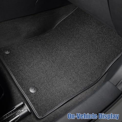 Carpet Floor Mats Fit for VW Tiguan 2018-2024, Custom Fit All Weather Anti-Slip Waterproof Floor Liners - 3pc
