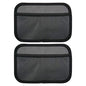 INNOLIFE Car Net Pocket Side Clutter Scattered Storage Phone Holder Strong Paste Organizer 8"x5.75"(2pcs L)