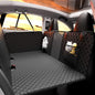 Back Seat Extender for Dogs - Large Space, Waterproof Dog Car Seat Cover for Back Seat with Hard Bottom Holds 420lbs, Upgraded Material Waterproof Pet Car Bed Dog Hammock for Car, SUV,Truck