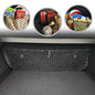 Envelope Style Automotive Elastic Trunk Mesh Cargo Net for Hyundai Kona Hybrid 2018-2026 - Premium Trunk Organizers and Storage - Luggage Net for Crossover - Best Car Organizer for Hyundai Kona EV
