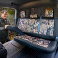 Mossy Oak Camo Truck Bench Seat Cover Fits All Full-Size Silverado F-150 Ram Sierra Titan Tundra Pickup Trucks; Folding Bench or Standard Bench Seats; 70% Polyester, 30% Polyurethane - color: Truck Rear Cover Camo