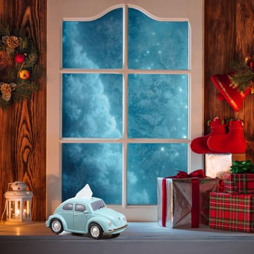 Creative Car Tissue Box Cover Cute Car Shaped Paper Container Napkin Holder Storage Case for Home Office Car Kitchen Bathroom Accessories(Blue)