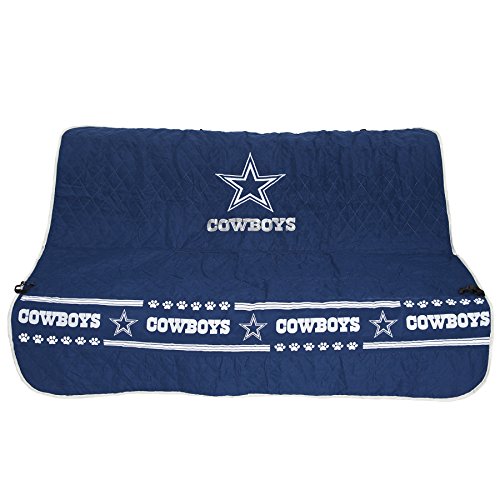 Pets First NFL CAR SEAT COVER - DALLAS COWBOYS Waterproof, Non-slip BEST Football LICENSED PET SEAT cover for DOGS & CATS,55 x 50 Inches - color: Dallas Cowboys