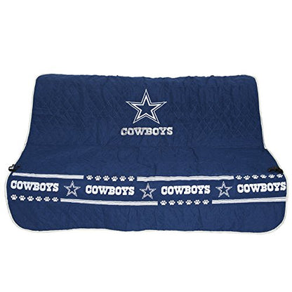 Pets First NFL CAR SEAT COVER - DALLAS COWBOYS Waterproof, Non-slip BEST Football LICENSED PET SEAT cover for DOGS & CATS,55 x 50 Inches - color: Dallas Cowboys