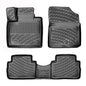 RizLiner 2021-2023 Hyundai Santa Fe Hybrid & Santa Fe Plug-in Hybrid (PHEV) Floor Mats 3D Custom Fit Compatible with Hyundai Santa Fe Car Mats Laser Measured Floor Liners All Weather (Front & Rear) - size: Santa Fe Hybrid 2021 - 2023