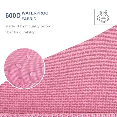 Car Trunk Organizer, Car Organizers and Storage Collapsible Multi Compartment Container Box, Adjustable Car Accessories for SUV Sedan Truck, Large Size, Pink - color: Pink, size: Large