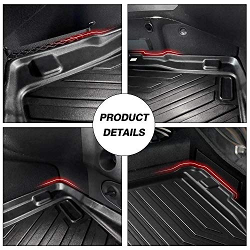 KUST Custom Fit Trunk Mat for 2020-2025 2026 Toyota GR Supra Accessories Cargo Liner All Weather Trunk Floor Mat Black TPE - style: GR Supra 2020-2026 │ Trunk Mat