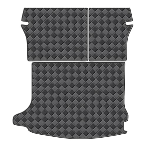 Cargo Mat & Backrest Mats for 2014-2018 Mazda 3 Hatchback Accessories, All Weather Waterproof Rear Cargo Liner Rear Trunk Liner Back Seat Cover Protector - size: 2014-2018 Mazda 3 Hatchback