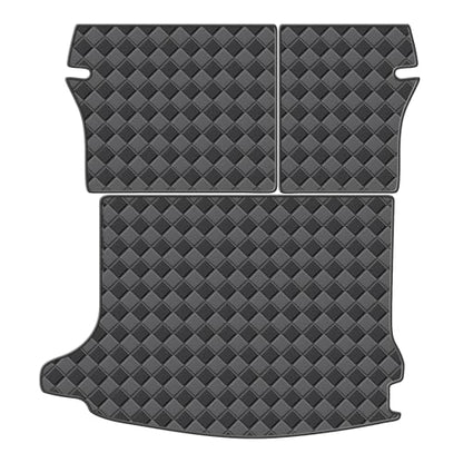 Cargo Mat & Backrest Mats for 2014-2018 Mazda 3 Hatchback Accessories, All Weather Waterproof Rear Cargo Liner Rear Trunk Liner Back Seat Cover Protector - size: 2014-2018 Mazda 3 Hatchback