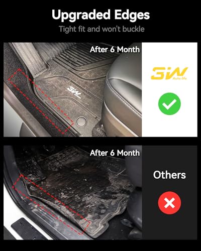 3W Tesla Cybertruck Pickup Trunk Mat Set 2023 2024 2025,TPE All Weather Custom Fit Pickup Frunk Mat Cargo Liner Set, Black - size: 7. Tesla Cybertruck|23-25|Truck Bed Mat Set