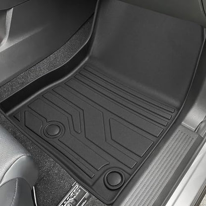 KARPAL Floor Mats for Nissan Rogue 2021-2025 2026 (Not for Sport), TPE Rubber All Weather Protection Floor Liners Nissan Rogue Accessories Car Mats, Front & 2nd Row & Cargo Liner - style: 2021-2026 | For Nissan Rogue | Full Set