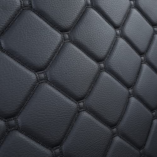Tomatoman Tacoma Seat Covers Customized for 2005-2025 2026 Sport Extended SR V6 Pickup Truck, Waterproof Faux Leather Car Cushions(Rear Seat, Black) - color: Rear Seat/Black
