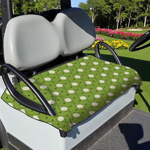 Golf Cart Seat Covers Golf Cart Seat Towel Blanket Group - color: Olive-green Golf