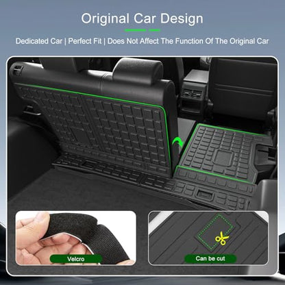 xipoqix Backrest Mats Compatible with 2017-2022 Honda CRV Back Seat Protector Cargo Mat TPE All Weather Replacement for 2017 2018 2019 2020 2021 2022 Honda CR-V Accessories (Backrest Mats) - size: Compatible with Honda CRV | 2017-2022
