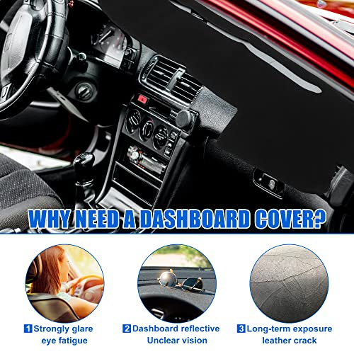 X AUTOHAUX Dashboard Covers for Toyota 4Runner 2003-2009 Dash Cover Mat Non-Slip Pad Protector Carpet