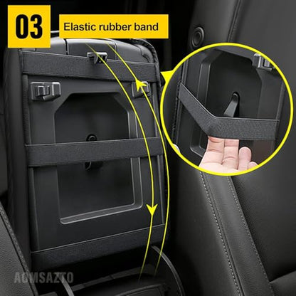 AOMSAZTO Console Covers for 2016-2025 Chevrolet Malibu Armrest Pad for Chevrolet Malibu Black - size: 2016-2025 Malibu