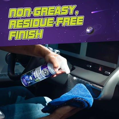 Chemical Guys Total Interior Cleaner & Protectant - (16 oz) All-in-One Car Interior Cleaner for Dash, Seats, Carpet, Glass, Vinyl, Leather, and Plastic - Galactic Scent - size: 16 Fl Oz (Pack of 1)