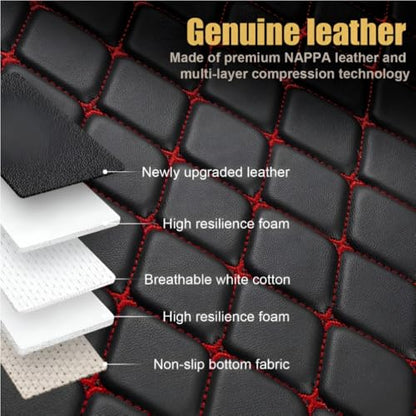 Add Personal Touch to Your Vehicle with IMEISH Customizable Logo Text Car Mats for 99% of vehiclesPads Protection Non-Slip Leather Floor Liners (Yellow and Black Beige) - color: Yellow and black beige