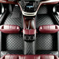 Customize Personalized Floor Mats for Cars, Full Coverage Luxury Car Mats, Anti-Slip Car Mat Set, Custom Floor Mat Suitable 99% of Sedan Trucks SUV auto (Black A) - color: Black A