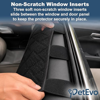 (2026 Version-2X Extra Durable Premium Interior Car Door Protector from Dog Scratches - Pet Car Window Protector Door Covers - Waterproof Anti-Scratch, Scratch Resistant, Size 27.5" x 23.5"