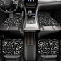 4 Pcs Waterproof Car Floor Mats - Anti-Slip Car Mats Full Set Gray Flying Bats Halloween Universal Fit Car Carpet, Car Accessories Interior for Car, Truck, SUV