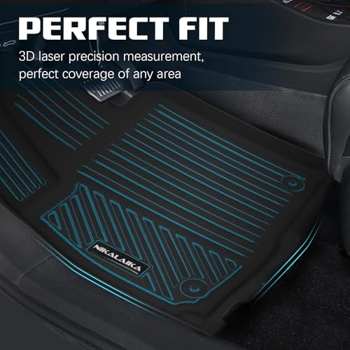 Floor mats & Trunk Mat & Backrest Mat Fit for 2025 2026 Chevy Equinox Fuel (Non EV)/GMC Terrain Cargo Mat All Weather TPE Protection Waterproof Floor Liners 2025 Equinox Accessories,Black - size: Full Set Mats for 2025 2026 Equinox